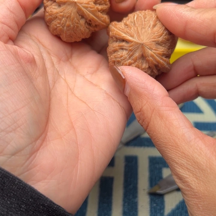 吊坠桃核文玩铁锤