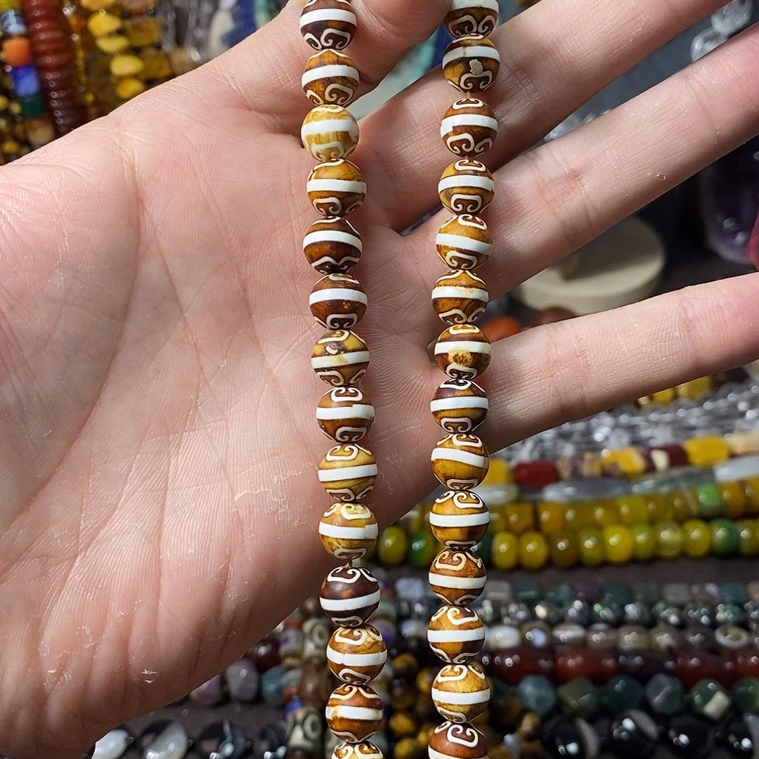 石英质玉未镶嵌，如意玛瑙一线10mm，