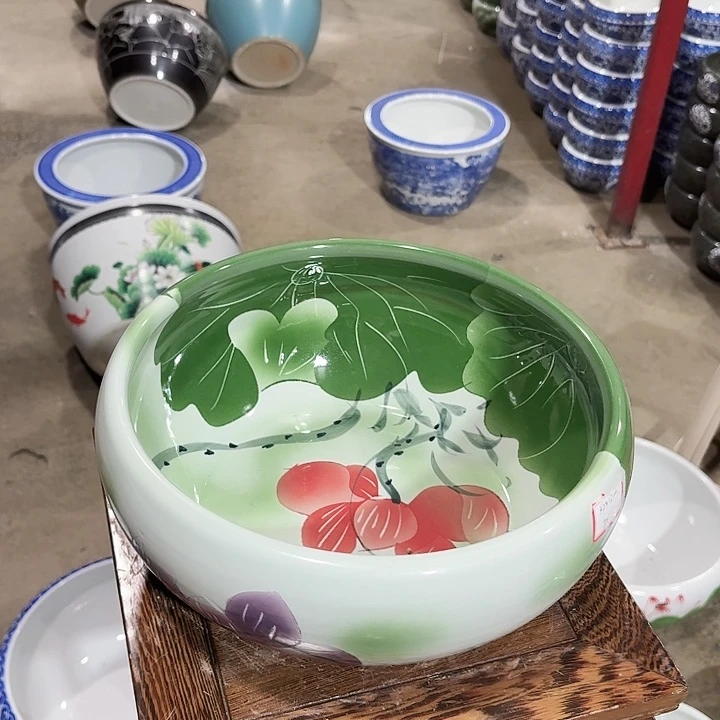 瓷片口径32厘米 高度14厘米