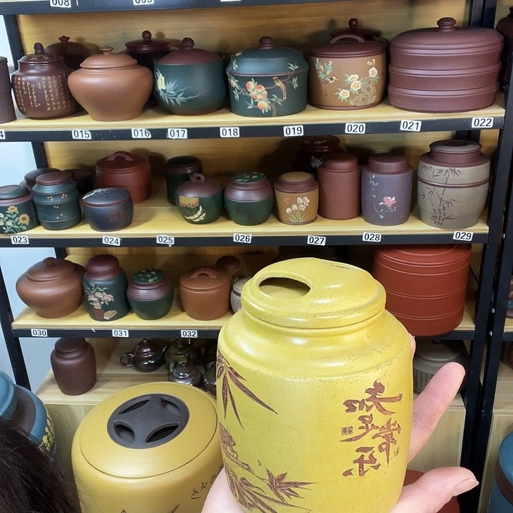 紫砂茶叶罐紫砂茶叶罐