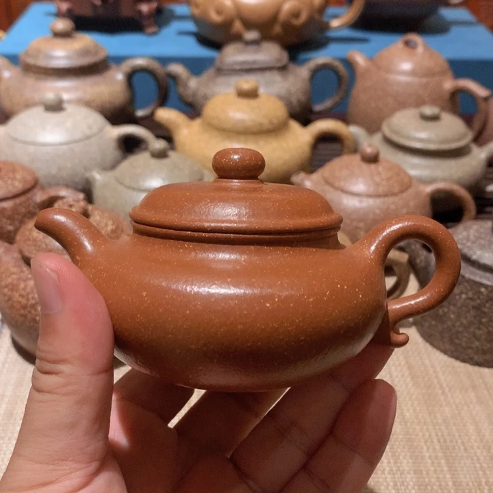 茶壶紫砂红降坡大亨仿古