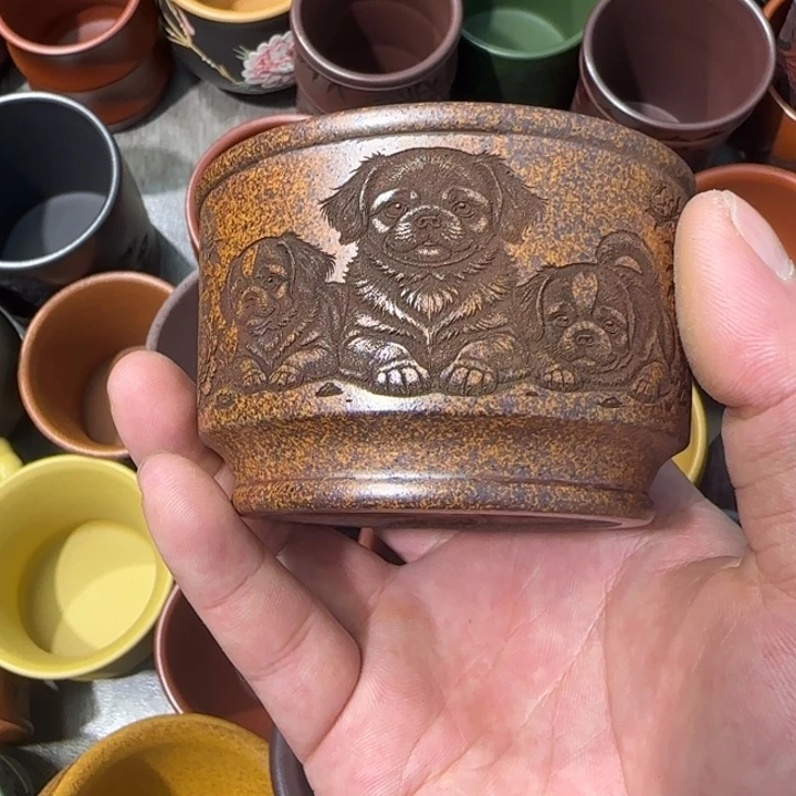 茶杯紫砂全手工制作工艺