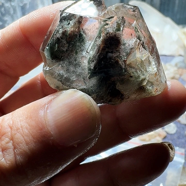 水晶珠宝半成品未镶嵌毛*水晶