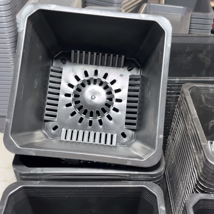 红陶黑方口17高11一组10