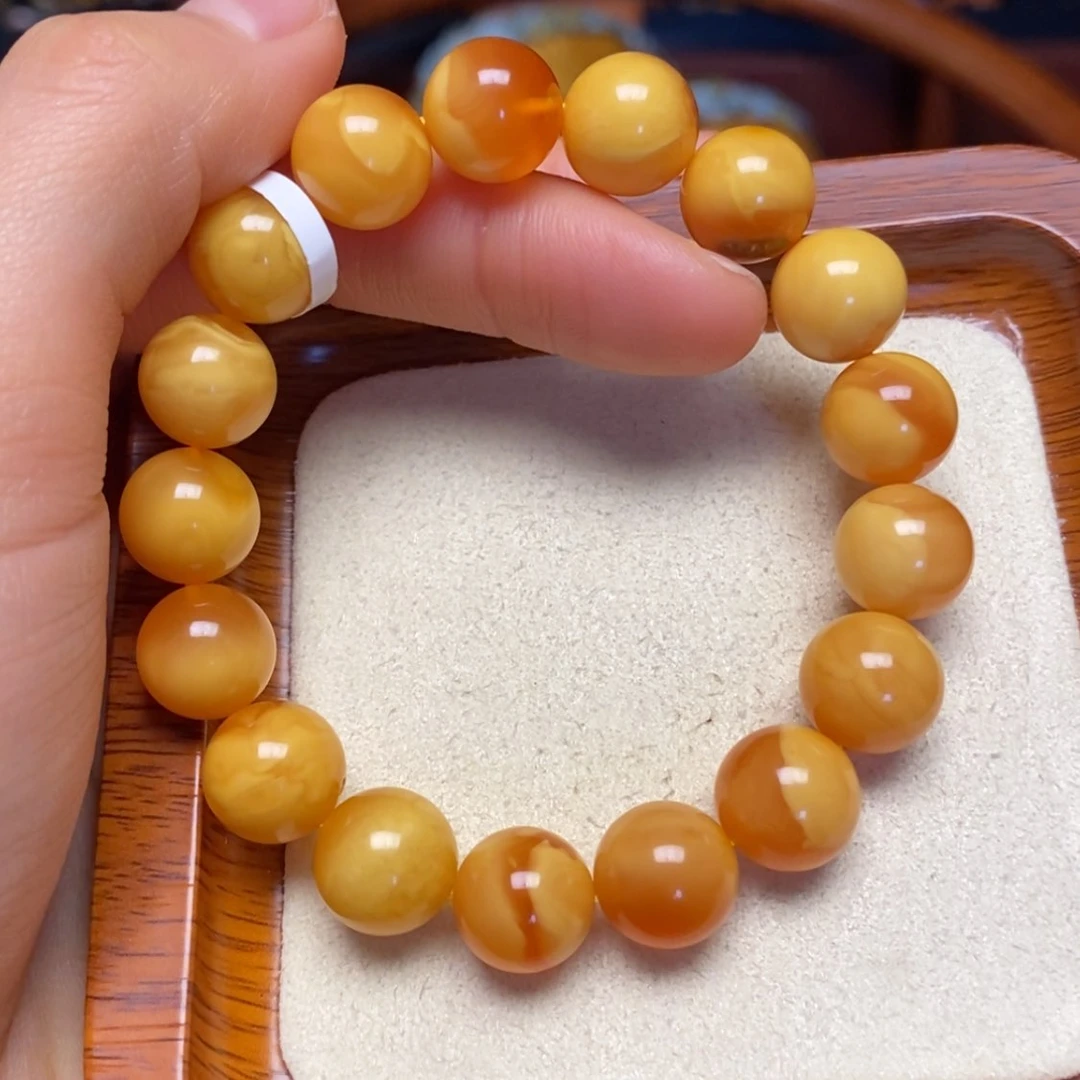 【闪购商品】蜜蜡手链未镶嵌手串