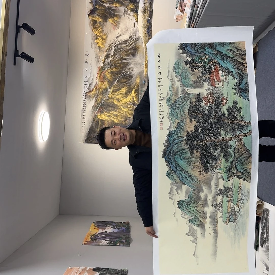 国画国画作品宣纸纯手绘