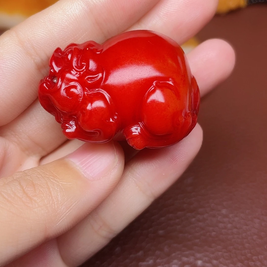 和田玉颈饰未镶嵌悠****孩