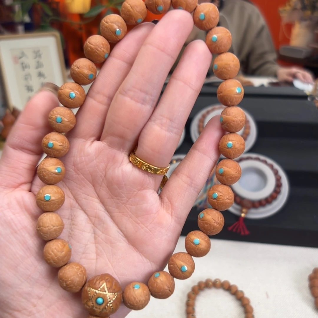 凤眼菩提吊坠12毫米松手持27颗