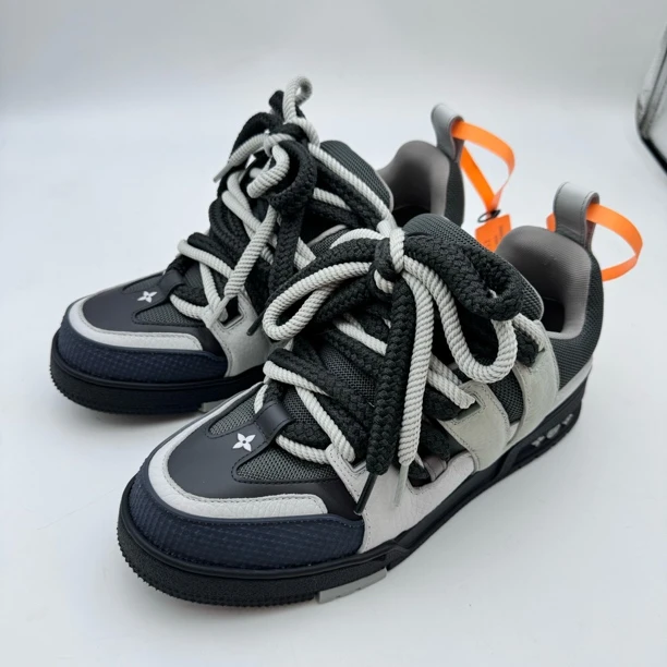 95新 LouisVuitton/路易威登 Skate 板鞋 6码40码 98新 vv1053