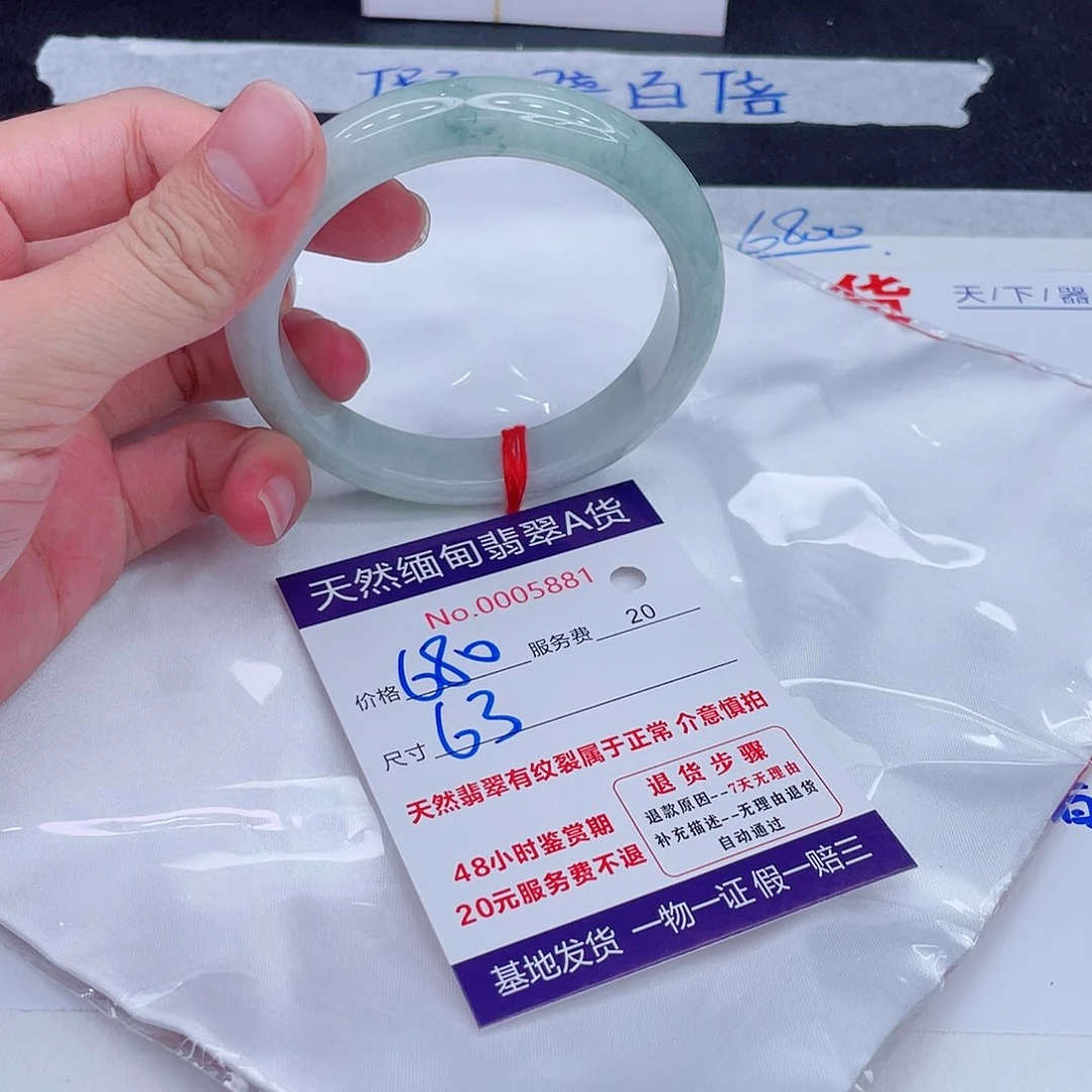 未镶嵌手镯翡翠666
