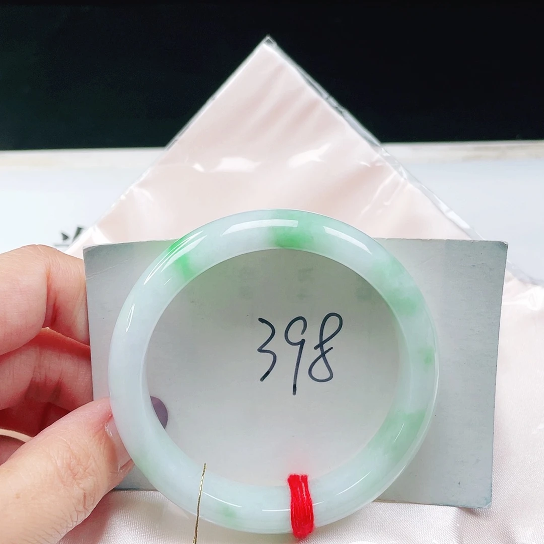 翡翠未镶嵌手镯缅甸翡翠54+