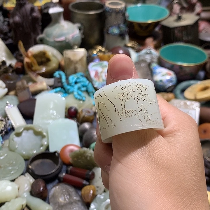 玩***1羽毛小物件一个 小物件