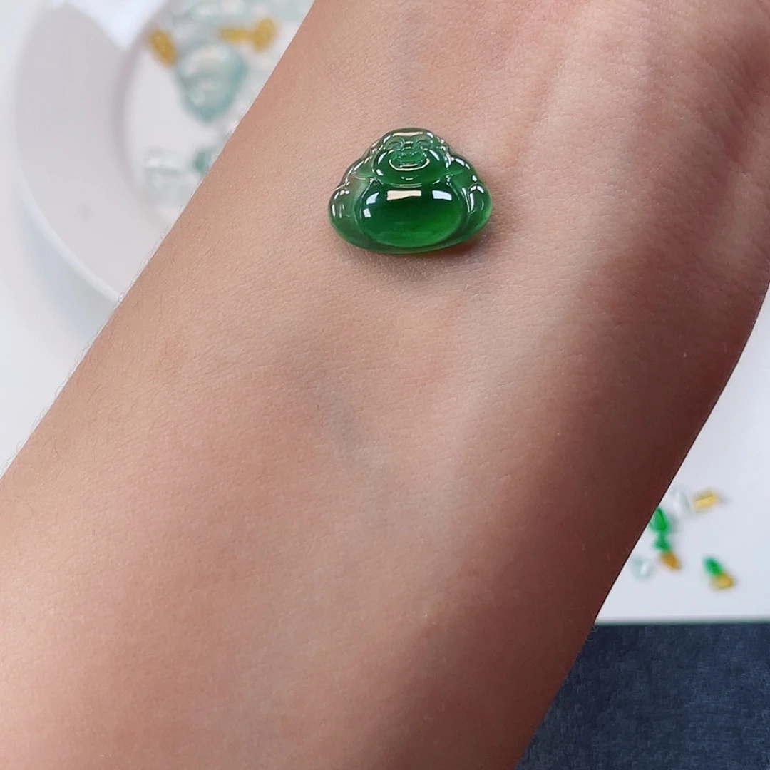 翡翠裸石纯天然A货缅甸翡翠