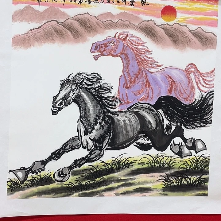 日新画作欣赏作品