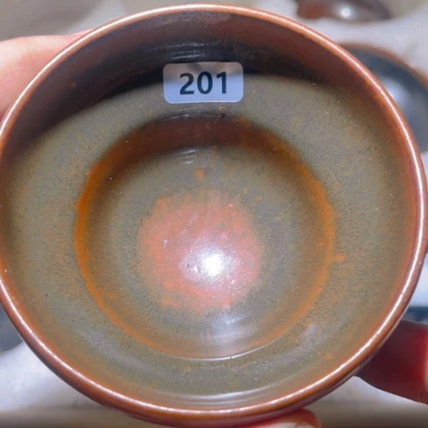 茶盏原矿原釉柴烧建盏
