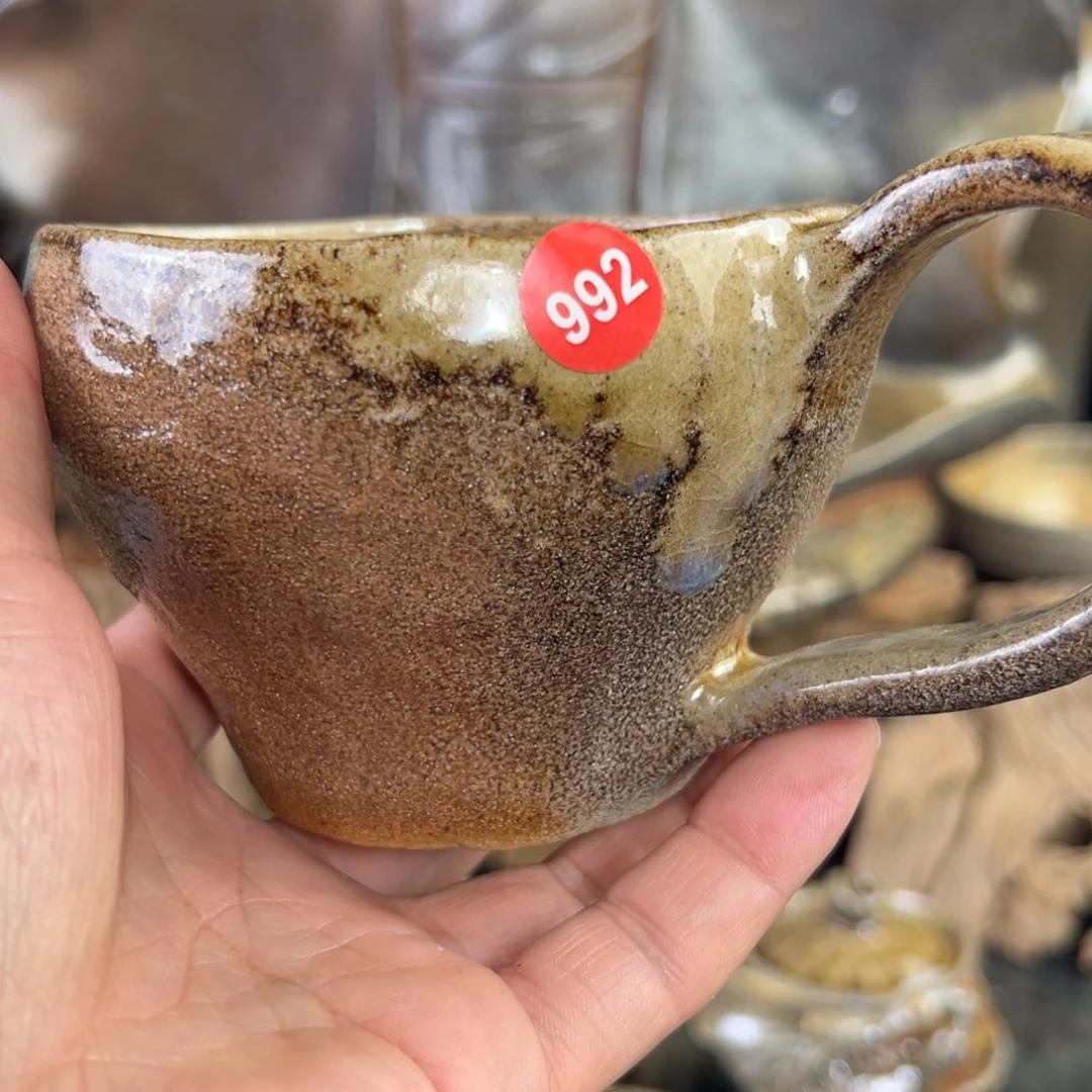 杯香*籽992号手捏柴烧杯好好好