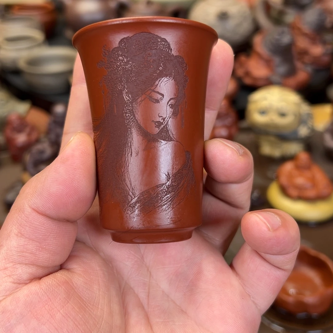 紫砂茶宠紫砂杯子