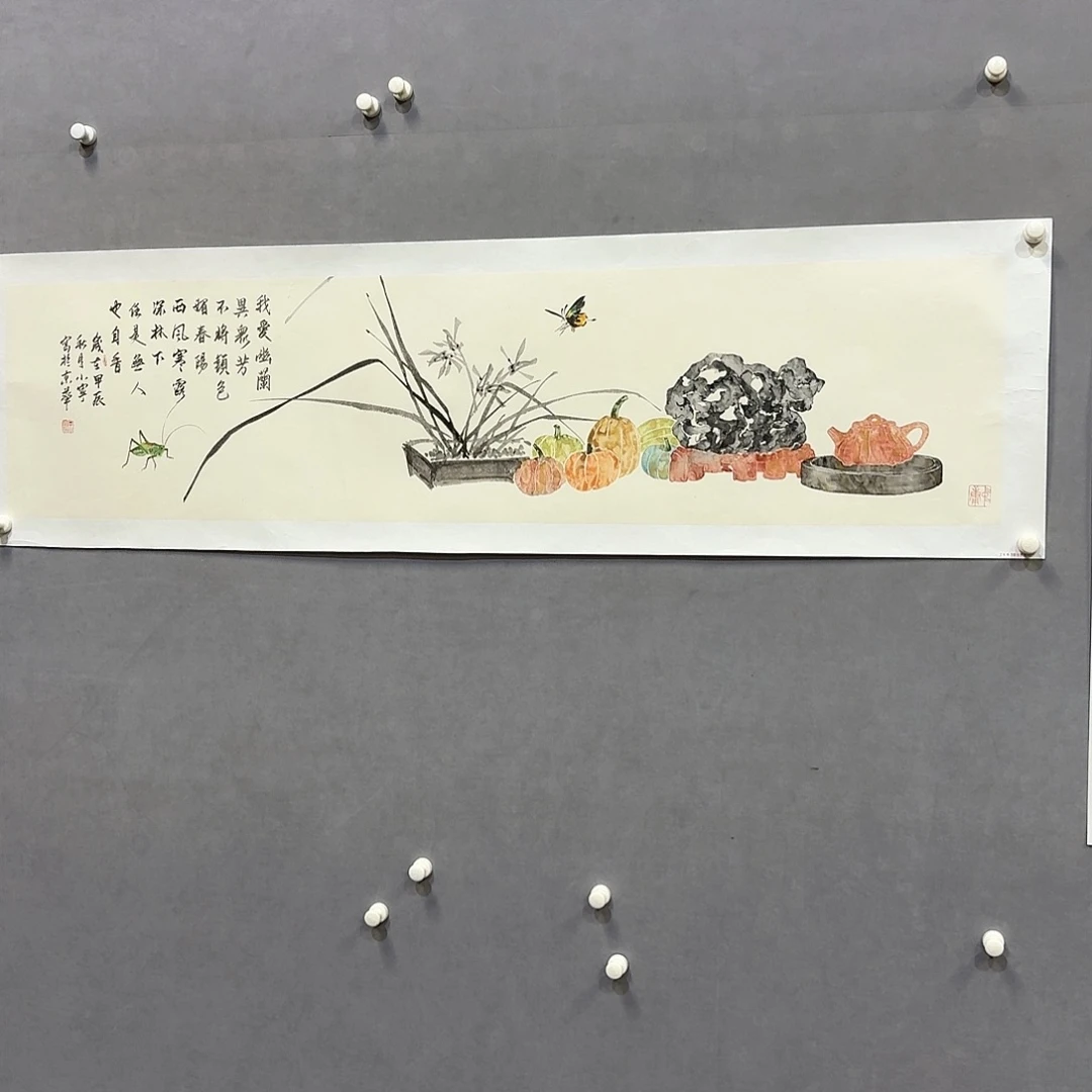 国画亲笔手绘放心去藏