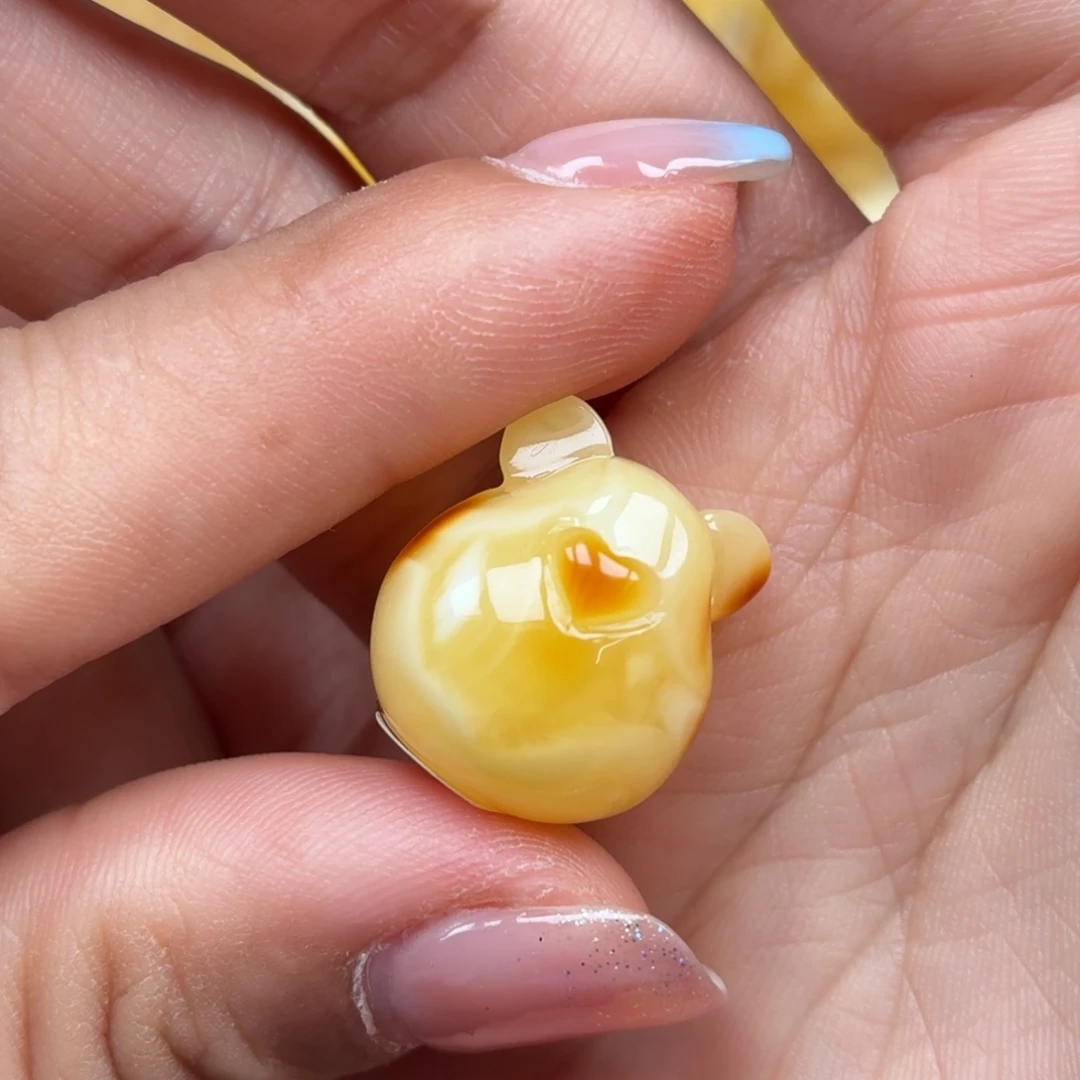 琥珀未镶嵌裸石蜜蜡