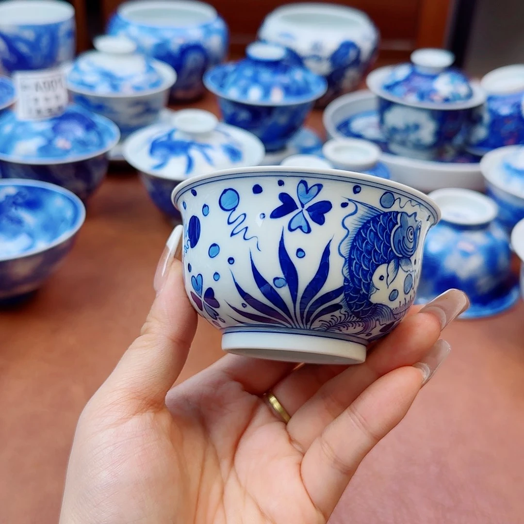 景德镇陶瓷手绘杯子