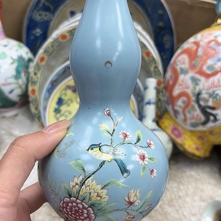 瓷片瓷器摆件 瓷器摆件