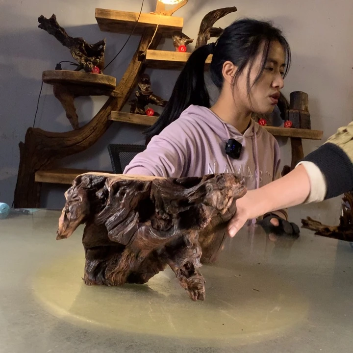 大****天然的云南紫柚木会黄水