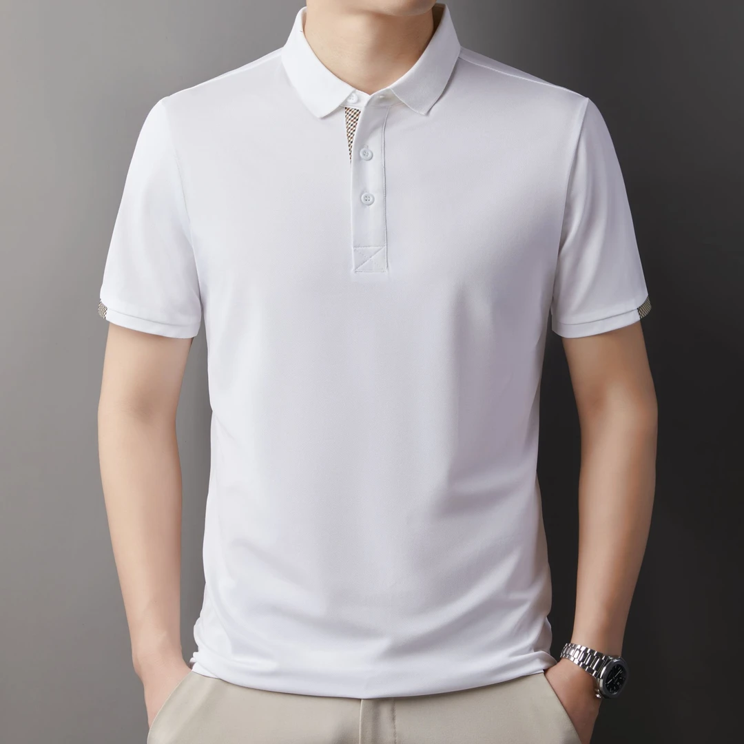 男士夏季休闲速干翻领短袖高档时尚运动薄款POLO衫透气舒适潮流