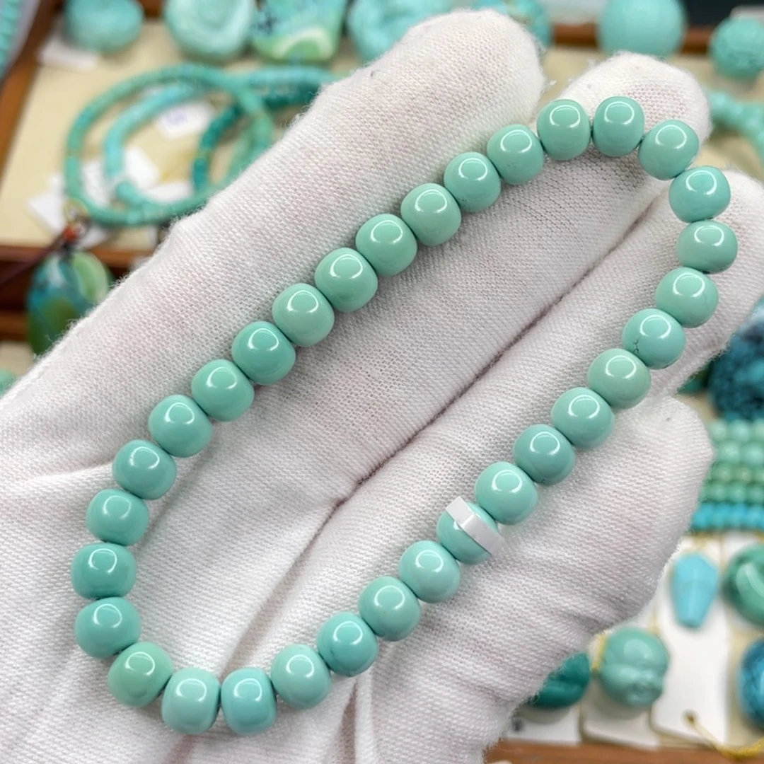 绿松石未镶嵌挂件