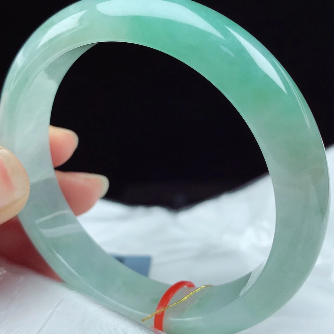 未镶嵌手镯翡翠56圈4494