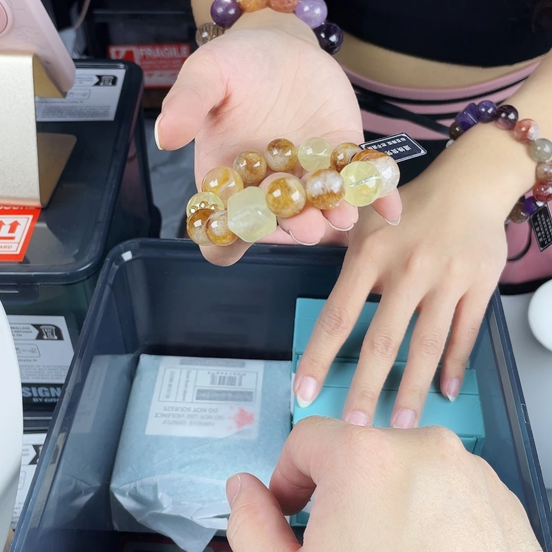 手链银S925镶嵌水晶