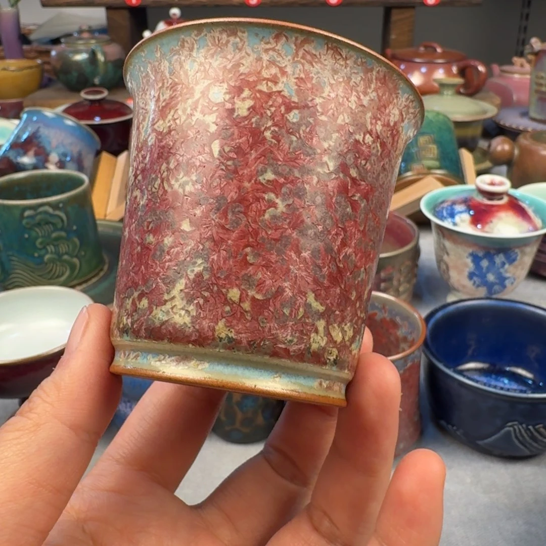 瓷片钧瓷单杯钧瓷单杯钧瓷单杯钧瓷