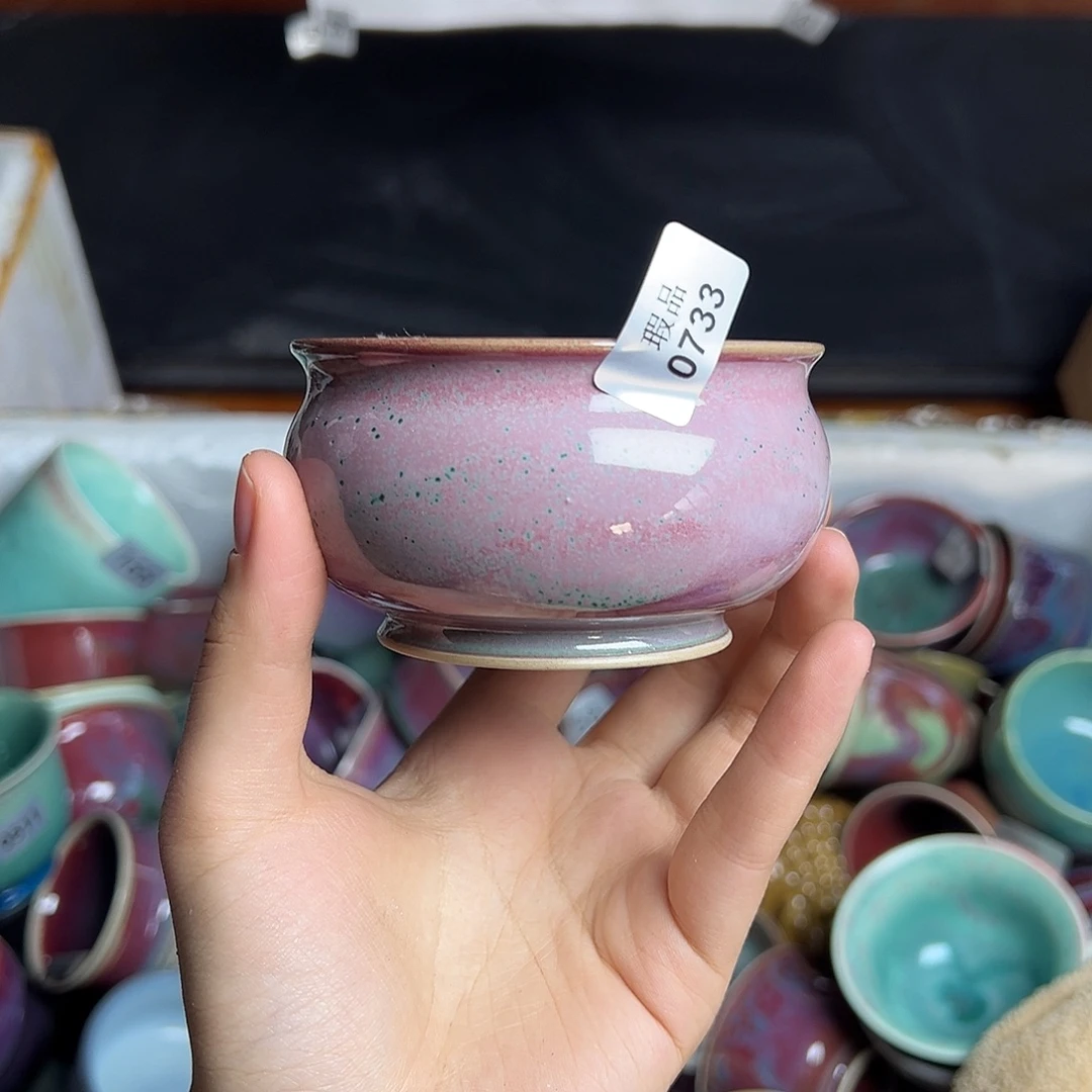 摆件陶窑口自销原矿钧瓷