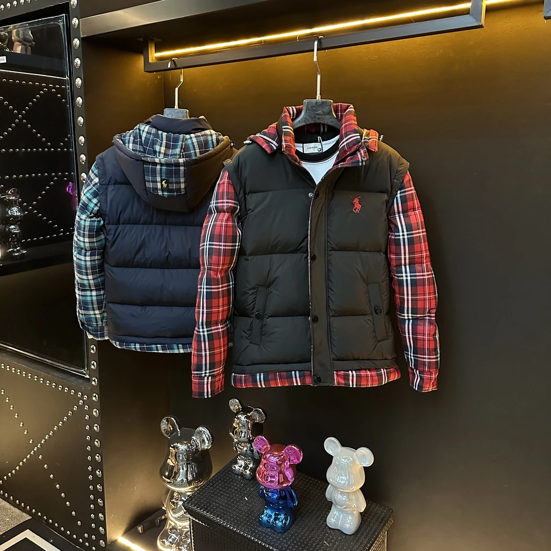 2065(HH)新款潮流新国标加厚保暖休闲百搭轻奢男女同款连帽外套