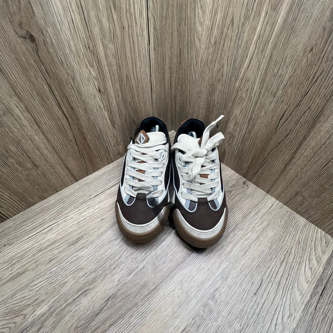 95新 DIOR/迪奥 TS联名 B713 280/713 白棕面包板鞋 38码/95新/无