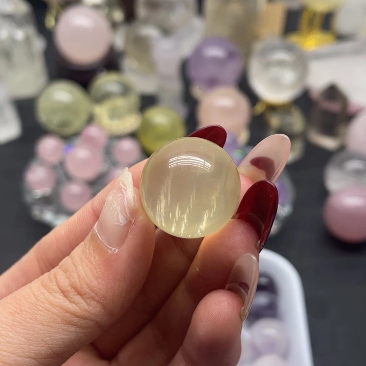 水晶21未镶嵌简*黄水球