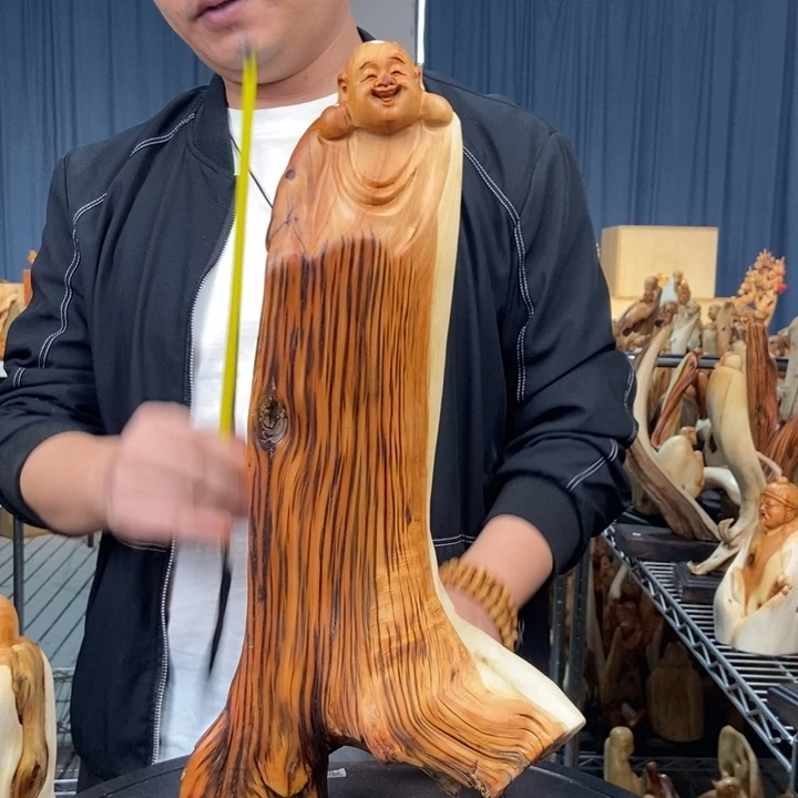 柏木（崖柏）随型摆件