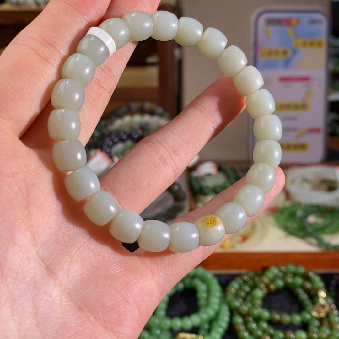 和田玉手链未镶嵌