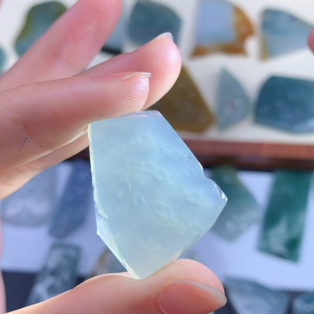 定制翡翠未镶嵌天然缅甸翡翠包工包料