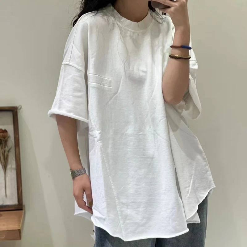 百搭短袖打底衫2025新款洋气内搭上衣女