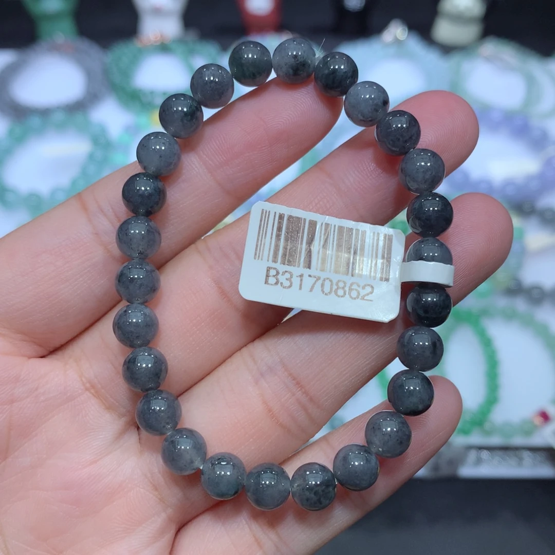 翡翠未镶嵌手串天然