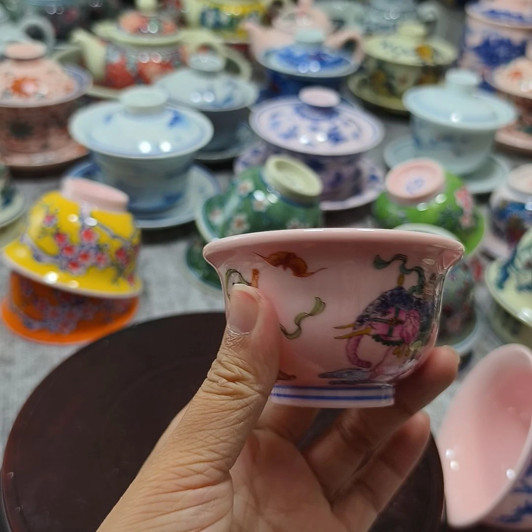 摆件瓷哈哈滚滚滚古古怪怪