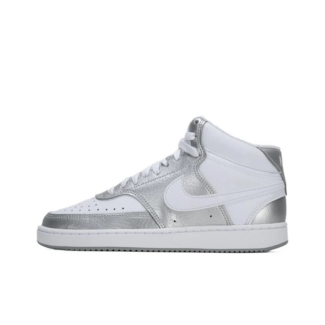 Nike/耐克 Court Vision女款中帮防滑耐磨百搭休闲板鞋CD5436-108