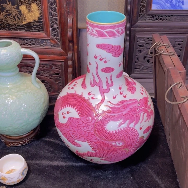 壶用****2紫砂壶瓷器摆件手工制作