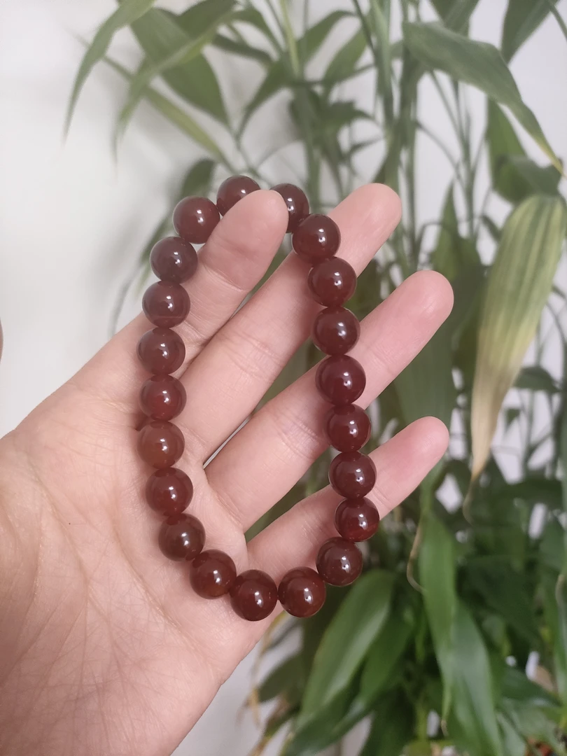 天热巴西红玛瑙手串