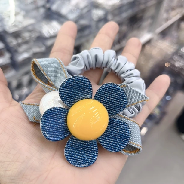 D774牛仔色系太阳花