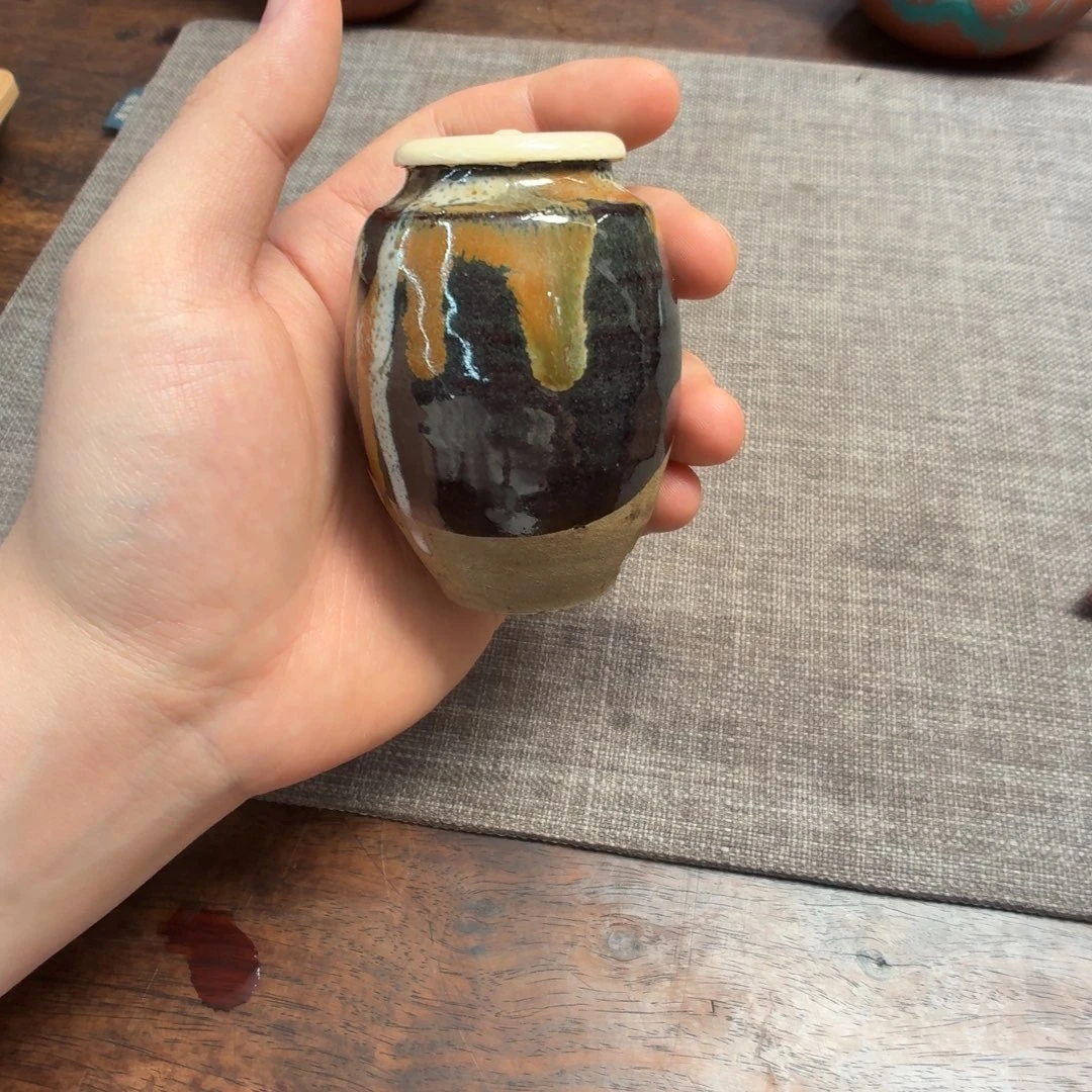 紫砂茶壶日本小茶叶罐
