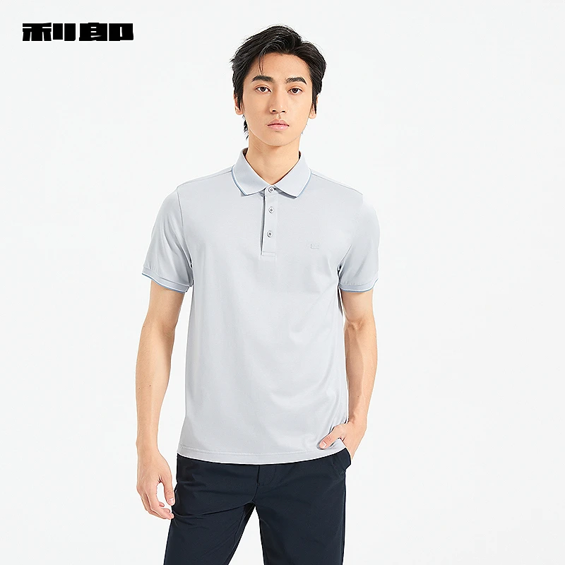 【商场同款】利郎官方短袖polo衫男2025夏翻领商务T恤25XTX3811Y