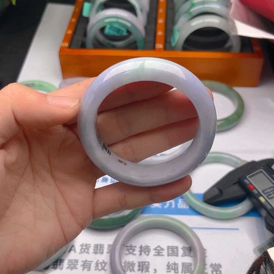 未镶嵌手镯翡翠5253x6.  100