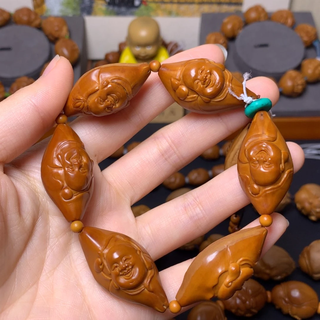 橄榄核手串/手链弥勒佛