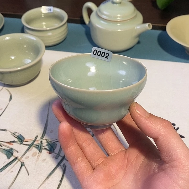 汝瓷0002 青鸾汝瓷汝州发货